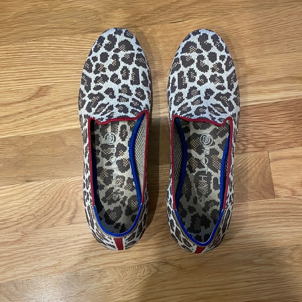 Rothys Cheetah Loafer Flats